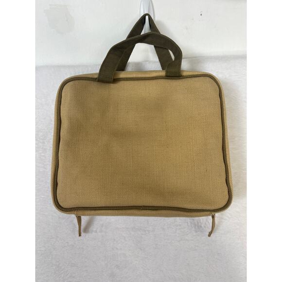 NWT Ecotools Alicia Silverstone 2009 Limited Edition Travel Bag Floral Granola - Picture 5 of 11